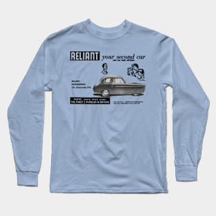 RELIANT THREE-WHEELER - advert Long Sleeve T-Shirt